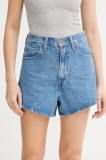 Levi&#039;s pantaloni scurți jeans uni, high waist, A1965
