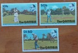 GAMBLIA-&#039;&#039;SPORT-ASPECTE DIN MECI&#039;&#039;-LOT:3V..MNH-Nestampiata-MNH LUX -vezi scan, Nestampilat