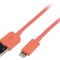 Cablu USB Lightning 1m Roz