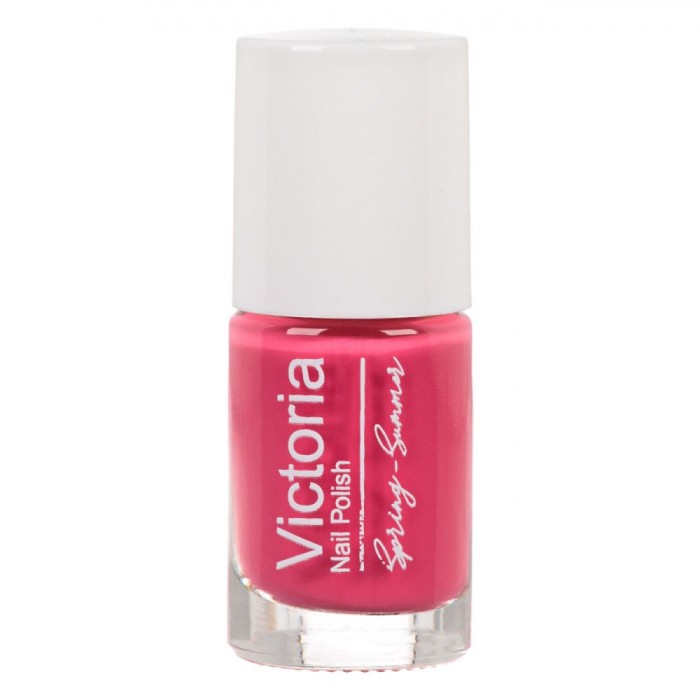 Ojă Unghii Victoria, Primăvară-Vară, Culoare Roșu Pepene, Capacitate 6ml