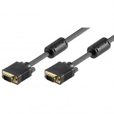 Cablu VGA Goobay, 15 pini HD tata/15p HD tata, lungime 40 m foto
