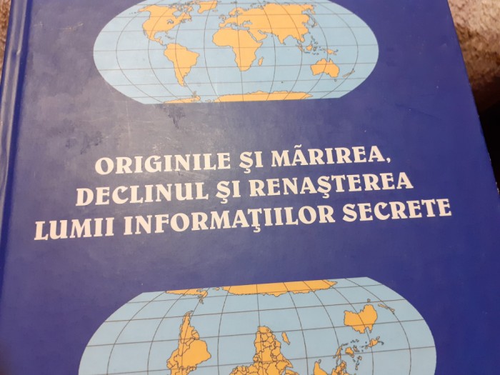 ORIGINILE SI MARIREA, DECLINUL SI RENASTEREA LUMII INF. SECRETE- RADU TIMOFTE