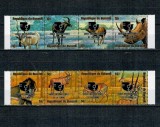 Burundi 1975 - Anul International al Femeii, supratipar pe fauna, serie neuzata