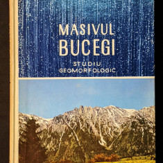 Masivul BUCEGI Studiu GEOMORFOLOGIC Harti Foto Dedicatie & Autograf VELCEA