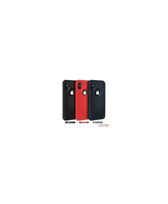 Husa Honeycomb TPU Apple iPhone X Albastra