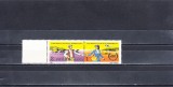 A11 TX1 2 - 1988 - Ziua marcii postale romanesti - cu vinieta, Posta, Nestampilat