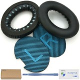Set 2 bureti piele ecologica spuma memorie pentru casti Bose QuietComfort 35 25 QC35 QC25 QC15 AE2 SoundLink