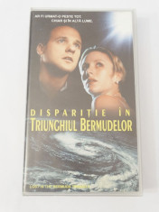 Caseta video VHS originala film tradus Ro - Disparitie in Triunghiul Bermudelor foto