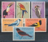 Panama 1965 - Păsări, serie neuzata