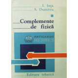 Complemente de fizica - I. Inta ($R110)