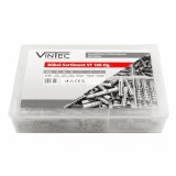 Cumpara ieftin Set dibluri si burghie VT160 Vintec 74528, 163 piese
