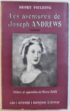 LES AVENTURES DE JOSEPH ANDREWS par HENRY FIELDING , 1955