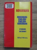Mihai Miroiu- Romanian - English / English - Romanian Standard Dictionary