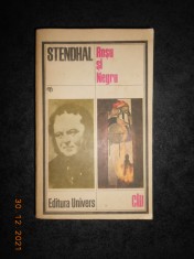 STENDHAL - ROSU SI NEGRU