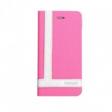 Husa Flip Roz Samsung Galaxy S7 Edge G935 Astrum Tee Pro - Protectie Premium