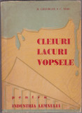 M. Gheorghe Cleiuri Lacuri Vopsele pentru Industria lemnului, 1950