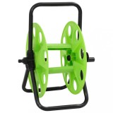 vidaXL Tambur de furtun autonom, verde, pt. furtun 45 m 1/2 inch, oțel
