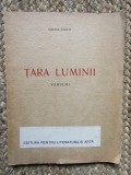TARA LUMINII. VERSURI de MAGDA ISANOS 1946