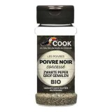 Condiment Piper Negru Boabe Bio 50gr Cook