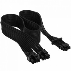 Corsair Cablu 12+4pin, PCIe Gen 5, 12VHPWR, 600W, Type 4, fire invelite individual, Negru &amp;amp;quot;CP-8920331&amp;amp;quot; foto