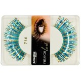 Cumpara ieftin Gene false bandă, decorative - albastru metalic, AMAZING SHINE