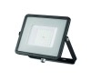 Proiector LED V-TAC 50W, 4000lm, 6500K, IP65, Cip Samsung, Lumina Rece, Negru, Exterior