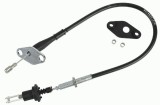 Cablu ambreiaj Kia Picanto I (SA) Motor 1.0, 1.1, 1.1 CRDi, lungime 840 mm, OE 4151007100