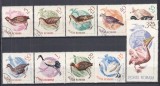 ROMANIA 1965 LP 613 VANATUL MIGRATOR SERIE STAMPILATA