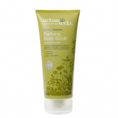 Exfoliant pentru corp cu ulei de neem organic, Purifying - Urban Veda, 200 ml foto