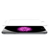 Folie Sticla Securizata 3D Curbata Alb iPhone 6/6S, Full Screen, 9H, Rezistenta Zgarieturi si Soc
