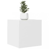 Cumpara ieftin Dulap TV montaj pe perete, alb, 30,5x30x30 cm