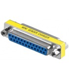 Adaptor D-SUB 25 pini mama - D-SUB 25 pini mama metalic Goobay