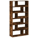 Cumpara ieftin Biblioteca, stejar fumuriu, 100x33x187,5 cm, lemn prelucrat