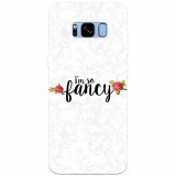 Husa silicon pentru Samsung S8 Plus, Im So Fancy Floral