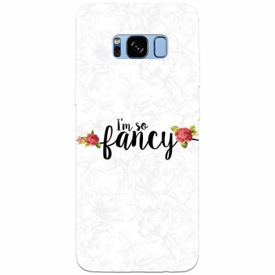 Husa silicon pentru Samsung S8, Im So Fancy Floral foto