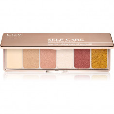 L.O.V. Eyeshadow Palette paletă cu farduri de ochi culoare Self Care 12 g