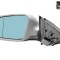 Oglinda exterioara Audi A3 01.2000-04.2003 Modele cu 5usi partea stanga View Max Albastra Asferica Carcasa pregatita
