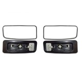 2 x Mercedes Sprinter W906 2006-2018 Sticla Oglinda laterala Dreapta Stanga cu Incalzire Microbuze