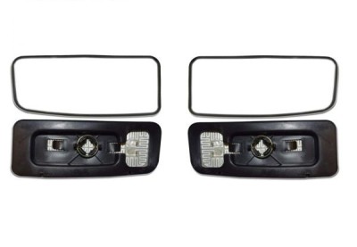 2 x Mercedes Sprinter W906 2006-2018 Sticla Oglinda laterala Dreapta Stanga cu Incalzire Microbuze foto