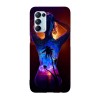 Husa compatibila cu Oppo A76 model Fantasy galaxy, Silicon, TPU, Viceversa, Transparent, Carcasa