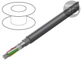 Cablu Xtra Guard Flex 7x26AWG PVC 30,5m Gri &Icirc;nchis 300V