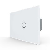 Cumpara ieftin Intrerupator Simplu cu Touch LIVOLO din Sticla, Standard Italian &ndash; Serie Noua SmartElectro IntelligentHouse