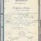 HST A1854 Certificat absolvire 1926 Liceul Gheorghe Lazăr București