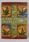 THE FOUR AGREEMENTS , A TOLTEC WISDOM BOOK by DON MIGUEL RUIZ , A PRACTICAL GUIDE TO PERSONAL FREEDOM , 1997
