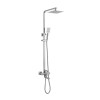 Coloana de dus Mixxus KUB-009-J, 120 cm, monocomanda, furtun flexibil, baterie si para incluse