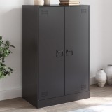 Gossi servanta, negru, 67x39x107 cm, otel