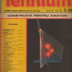 C10376 - REVISTA TEHNIUM, 2/1986
