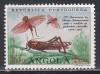 Angola 1963 - A 15-a aniversare a Serviciului Internațional de Eradicare a Lăcustelor, MNH, Nestampilat
