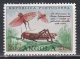 Angola 1963 - A 15-a aniversare a Serviciului Internațional de Eradicare a Lăcustelor, MNH, Nestampilat