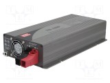 Convertor DC/AC MEAN WELL 1kW 230VAC 21-30VDC 345x184x70mm 91%